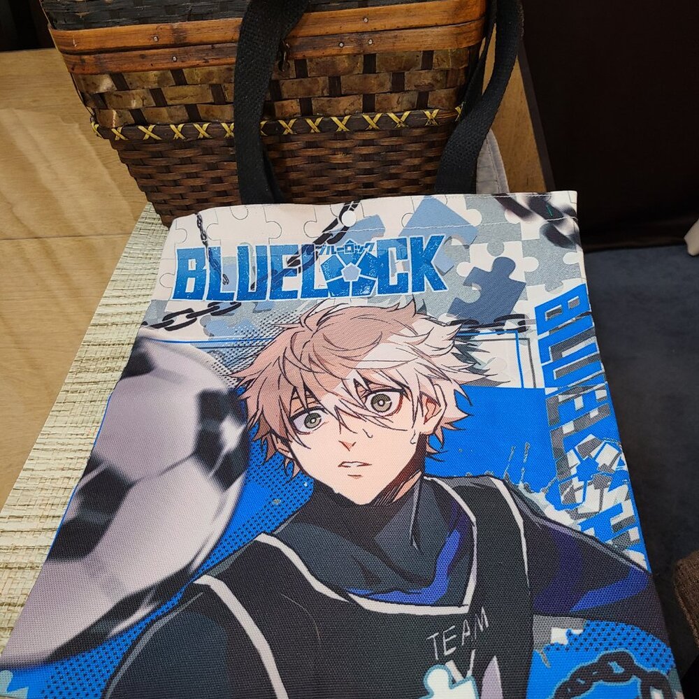 Blue Lock Japanese Anime Tote Bag - Picture 2 of 3